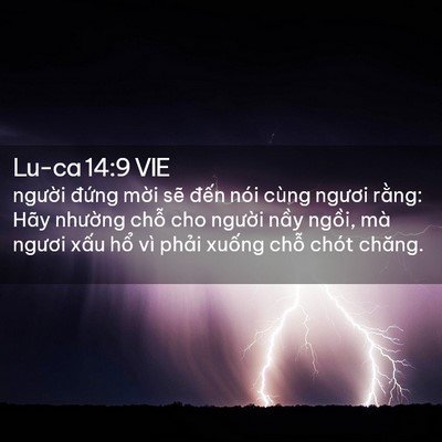 Picture 02 - Lu-ca 14:9 VIE - người đứng mời sẽ đến nói cùng - Bible Verse Picture