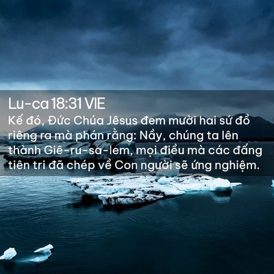 Picture 02 - Lu-ca 18:31 VIE - Kế đó, Đức Chúa Jêsus đem mười hai - Bible Verse Picture