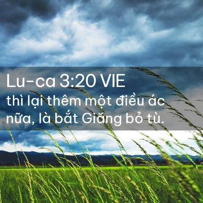 Picture 02 - Lu-ca 3:20 VIE - thì lại thêm một điều ác nữa, là - Bible Verse Picture