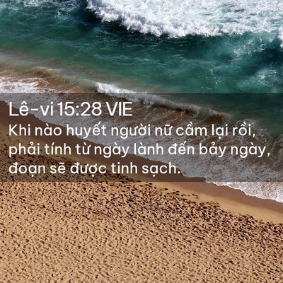 Picture 02 - Lê-vi 15:28 VIE - Khi nào huyết người nữ cầm lại rồi, - Bible Verse Picture
