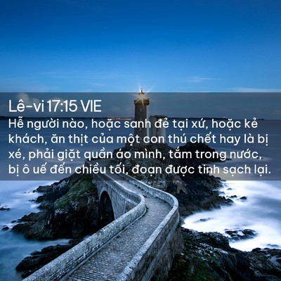 Picture 02 - Lê-vi 17:15 VIE - Hễ người nào, hoặc sanh đẻ tại xứ, - Bible Verse Picture