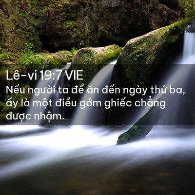 Picture 02 - Lê-vi 19:7 VIE - Nếu người ta để ăn đến ngày thứ - Bible Verse Picture