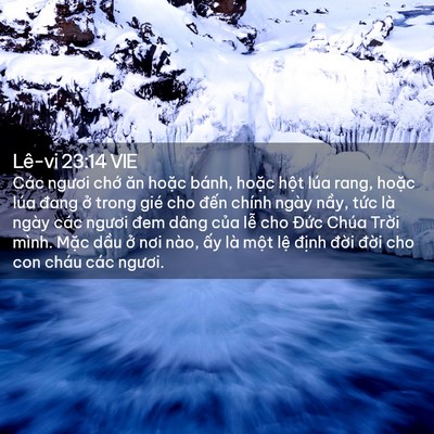 Picture 02 - Lê-vi 23:14 VIE - Các ngươi chớ ăn hoặc bánh, hoặc hột - Bible Verse Picture