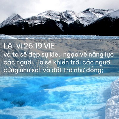 Picture 02 - Lê-vi 26:19 VIE - và ta sẽ dẹp sự kiêu ngạo về năng - Bible Verse Picture