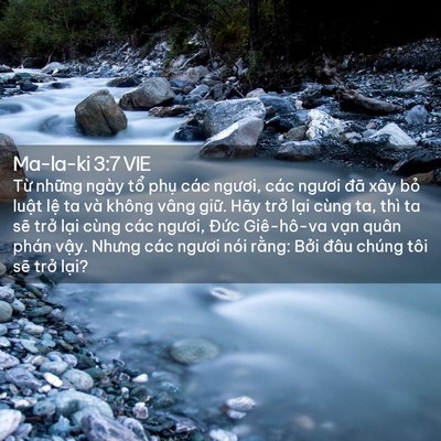 Picture 02 - Ma-la-ki 3:7 VIE - Từ những ngày tổ phụ các ngươi, các - Bible Verse Picture