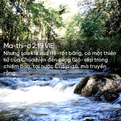 Picture 02 - Ma-thi-ơ 2:19 VIE - Nhưng sau khi vua Hê-rốt băng, có một - Bible Verse Picture
