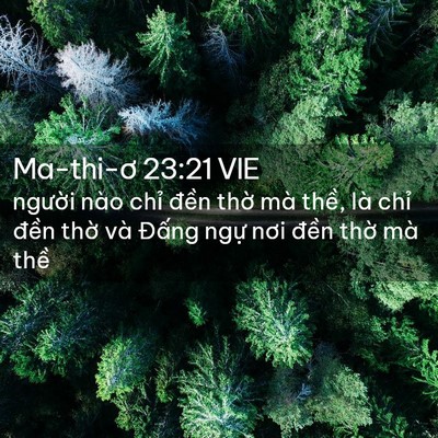 Picture 02 - Ma-thi-ơ 23:21 VIE - người nào chỉ đền thờ mà thề, là - Bible Verse Picture