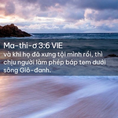 Picture 02 - Ma-thi-ơ 3:6 VIE - và khi họ đã xưng tội mình rồi, thì - Bible Verse Picture