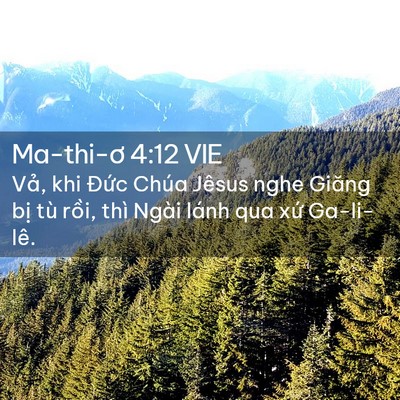 Picture 02 - Ma-thi-ơ 4:12 VIE - Vả, khi Đức Chúa Jêsus nghe Giăng bị - Bible Verse Picture