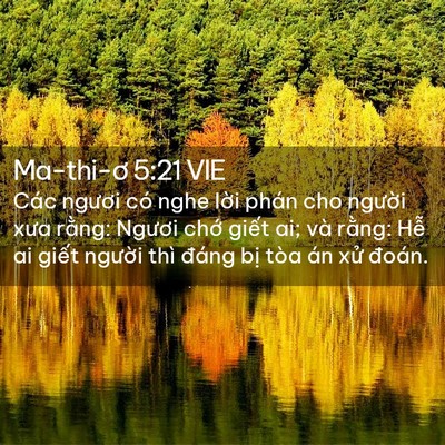 Picture 02 - Ma-thi-ơ 5:21 VIE - Các ngươi có nghe lời phán cho người - Bible Verse Picture