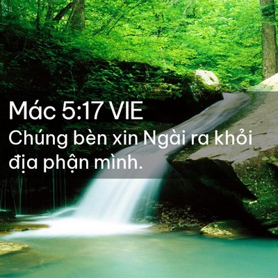 Picture 02 - Mác 5:17 VIE - Chúng bèn xin Ngài ra khỏi địa phận - Bible Verse Picture