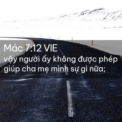 Picture 02 - Mác 7:12 VIE - vậy người ấy không được phép giúp - Bible Verse Picture