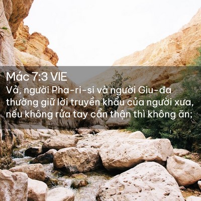 Picture 02 - Mác 7:3 VIE - Vả, người Pha-ri-si và người Giu-đa - Bible Verse Picture