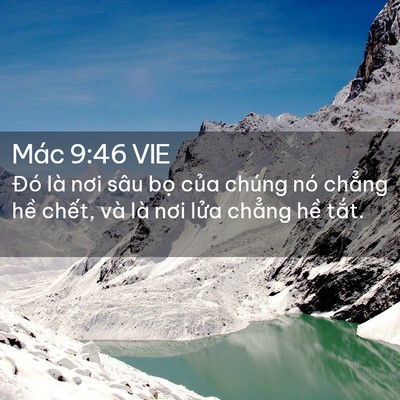 Picture 02 - Mác 9:46 VIE - Đó là nơi sâu bọ của chúng nó chẳng - Bible Verse Picture