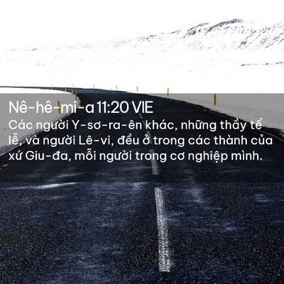 Picture 02 - Nê-hê-mi-a 11:20 VIE - Các người Y-sơ-ra-ên khác, những thầy - Bible Verse Picture