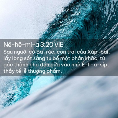 Picture 02 - Nê-hê-mi-a 3:20 VIE - Sau người có Ba-rúc, con trai của - Bible Verse Picture