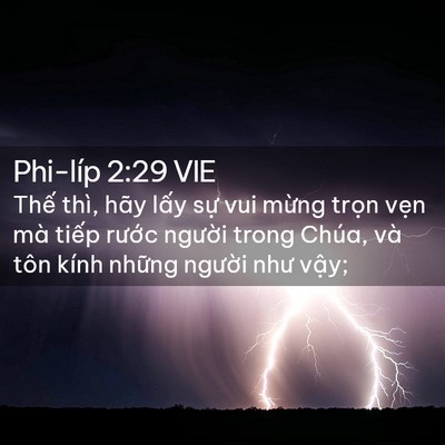 Picture 02 - Phi-líp 2:29 VIE - Thế thì, hãy lấy sự vui mừng trọn - Bible Verse Picture