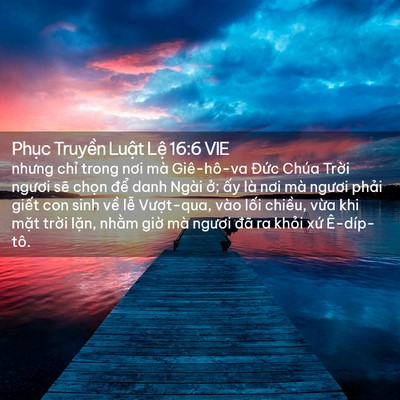 Picture 02 - Phục Truyền Luật Lệ 16:6 VIE - nhưng chỉ trong nơi mà Giê-hô-va Đức - Bible Verse Picture