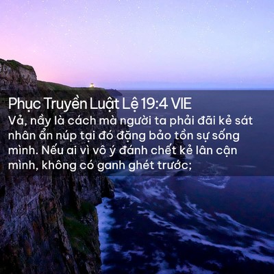 Picture 02 - Phục Truyền Luật Lệ 19:4 VIE - Vả, nầy là cách mà người ta phải - Bible Verse Picture