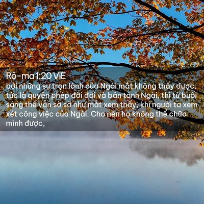 Picture 02 - Rô-ma 1:20 VIE - bởi những sự trọn lành của Ngài mắt - Bible Verse Picture