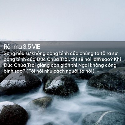 Picture 02 - Rô-ma 3:5 VIE - Song nếu sự không công bình của chúng - Bible Verse Picture