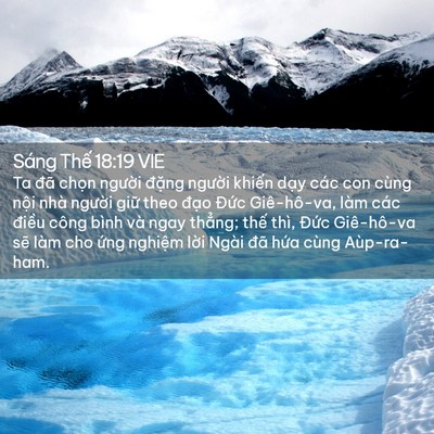 Picture 02 - Sáng Thế 18:19 VIE - Ta đã chọn người đặng người khiến - Bible Verse Picture