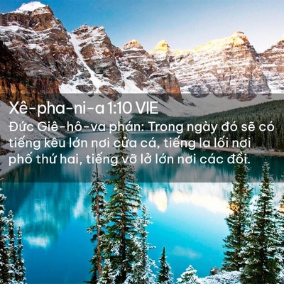 Picture 02 - Xê-pha-ni-a 1:10 VIE - Đức Giê-hô-va phán: Trong ngày đó sẽ - Bible Verse Picture