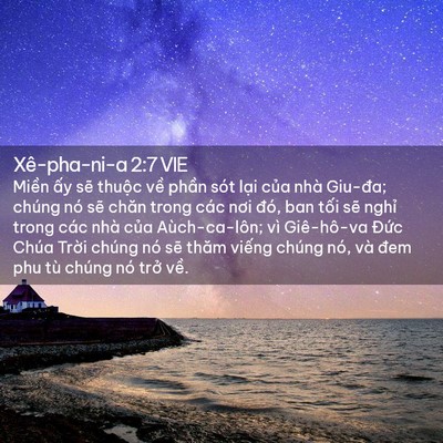 Picture 02 - Xê-pha-ni-a 2:7 VIE - Miền ấy sẽ thuộc về phần sót lại - Bible Verse Picture