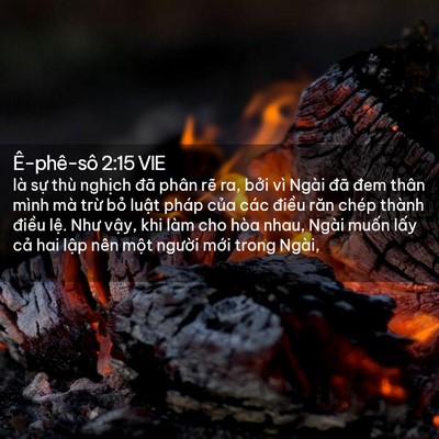 Picture 02 - Ê-phê-sô 2:15 VIE - là sự thù nghịch đã phân rẽ ra, bởi - Bible Verse Picture