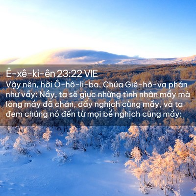 Picture 02 - Ê-xê-ki-ên 23:22 VIE - Vậy nên, hỡi Ô-hô-li-ba, Chúa Giê-hô-va - Bible Verse Picture