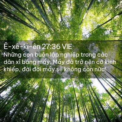 Picture 02 - Ê-xê-ki-ên 27:36 VIE - Những con buôn lập nghiệp trong các dân - Bible Verse Picture