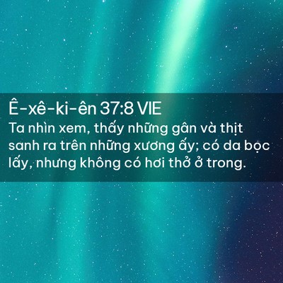 Picture 02 - Ê-xê-ki-ên 37:8 VIE - Ta nhìn xem, thấy những gân và thịt sanh - Bible Verse Picture