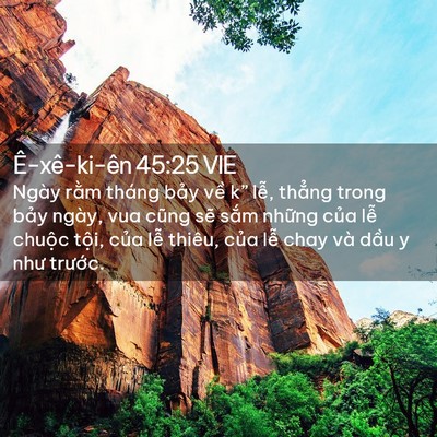 Picture 02 - Ê-xê-ki-ên 45:25 VIE - Ngày rằm tháng bảy về k” lễ, thẳng - Bible Verse Picture