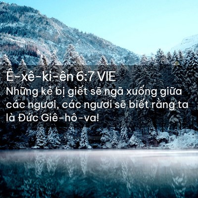 Picture 02 - Ê-xê-ki-ên 6:7 VIE - Những kẻ bị giết sẽ ngã xuống giữa - Bible Verse Picture