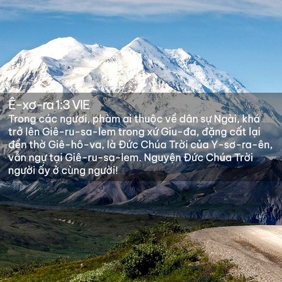 Picture 02 - Ê-xơ-ra 1:3 VIE - Trong các ngươi, phàm ai thuộc về dân - Bible Verse Picture