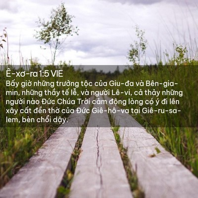 Picture 02 - Ê-xơ-ra 1:5 VIE - Bấy giờ những trưởng tộc của Giu-đa - Bible Verse Picture