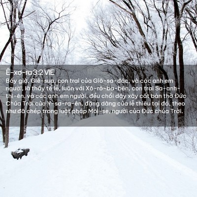 Picture 02 - Ê-xơ-ra 3:2 VIE - Bấy giờ, Giê-sua, con trai của - Bible Verse Picture