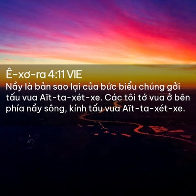 Picture 02 - Ê-xơ-ra 4:11 VIE - Nầy là bản sao lại của bức biểu - Bible Verse Picture