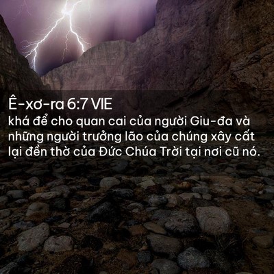 Picture 02 - Ê-xơ-ra 6:7 VIE - khá để cho quan cai của người Giu-đa - Bible Verse Picture
