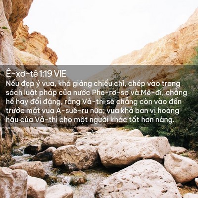 Picture 02 - Ê-xơ-tê 1:19 VIE - Nếu đẹp ý vua, khá giáng chiếu chỉ, - Bible Verse Picture