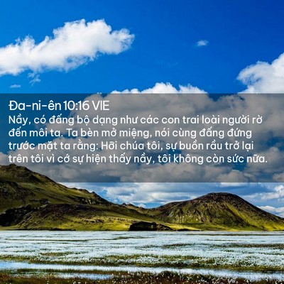 Picture 02 - Ða-ni-ên 10:16 VIE - Nầy, có đấng bộ dạng như các con trai - Bible Verse Picture