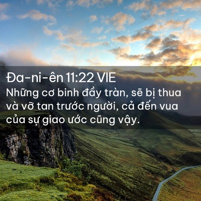 Picture 02 - Ða-ni-ên 11:22 VIE - Những cơ binh đầy tràn, sẽ bị thua và - Bible Verse Picture