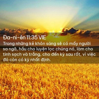Picture 02 - Ða-ni-ên 11:35 VIE - Trong những kẻ khôn sáng sẽ có mấy - Bible Verse Picture