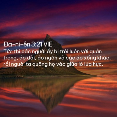Picture 02 - Ða-ni-ên 3:21 VIE - Tức thì các người ấy bị trói luôn - Bible Verse Picture