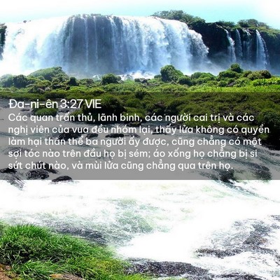 Picture 02 - Ða-ni-ên 3:27 VIE - Các quan trấn thủ, lãnh binh, các người - Bible Verse Picture