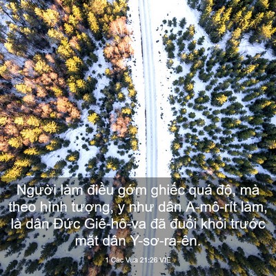 Picture 03 - 1 Các Vua 21:26 VIE - Người làm điều gớm ghiếc quá độ, - Bible Verse Picture