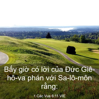 Picture 03 - 1 Các Vua 6:11 VIE - Bấy giờ có lời của Đức Giê-hô-va - Bible Verse Picture