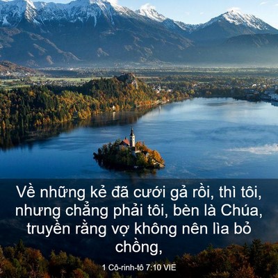 Picture 03 - 1 Cô-rinh-tô 7:10 VIE - Về những kẻ đã cưới gả rồi, thì - Bible Verse Picture
