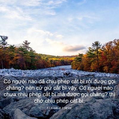 Picture 03 - 1 Cô-rinh-tô 7:18 VIE - Có người nào đã chịu phép cắt bì - Bible Verse Picture