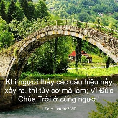 Picture 03 - 1 Sa-mu-ên 10:7 VIE - Khi ngươi thấy các dấu hiệu nầy xảy - Bible Verse Picture